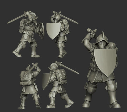 JK Remo Papal Melee Troop- Trench  Compatible (Custom Order) - product image 1 of 5
