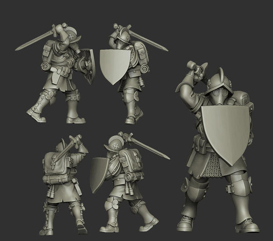 JK Remo Papal Melee Troop- Trench  Compatible (Custom Order) - product image 1 of 5