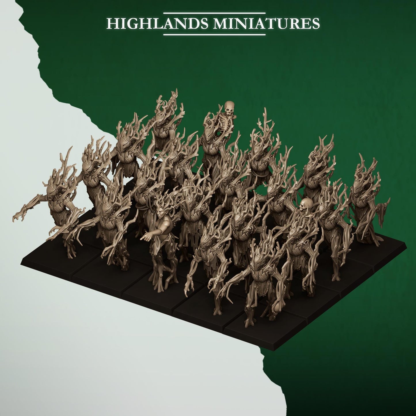 Highland Miniatures Feral Dryads - Fantasy / D&D (Custom Order) - product image 2 of 3