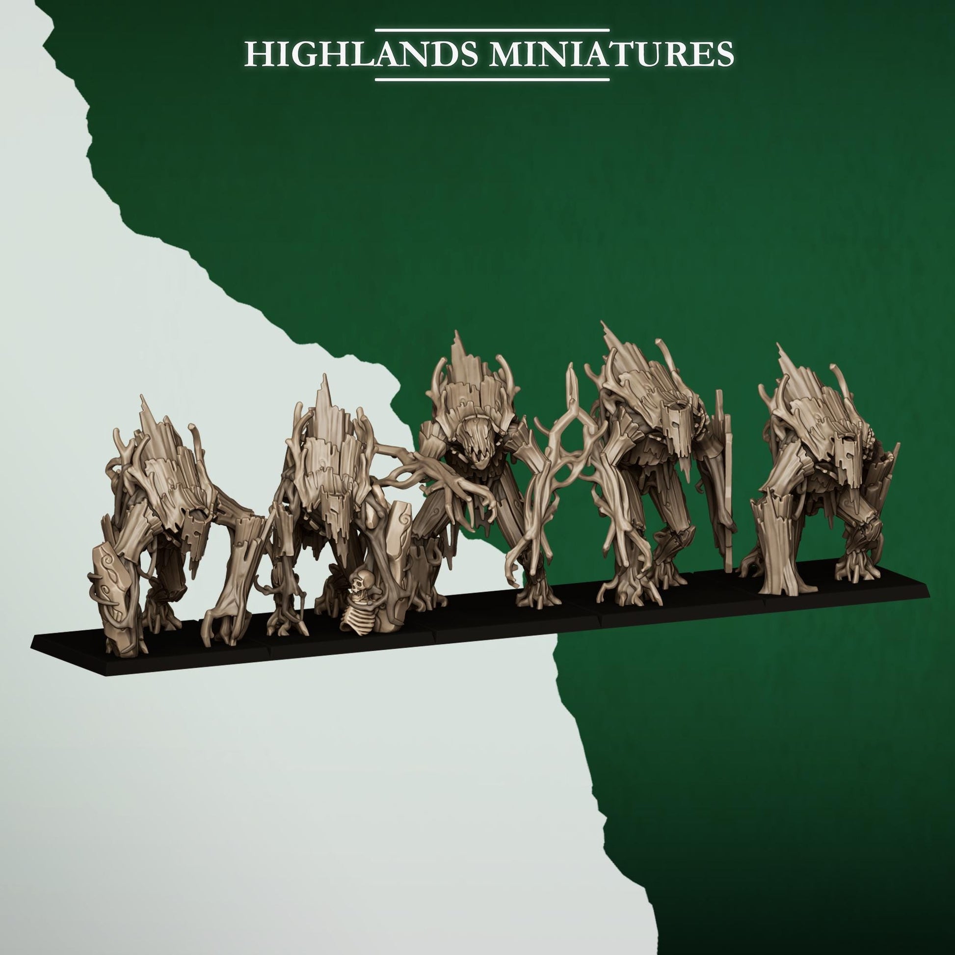 Highland Miniatures Forest Golems - Fantasy / D&D (Custom Order) - product image 2 of 3
