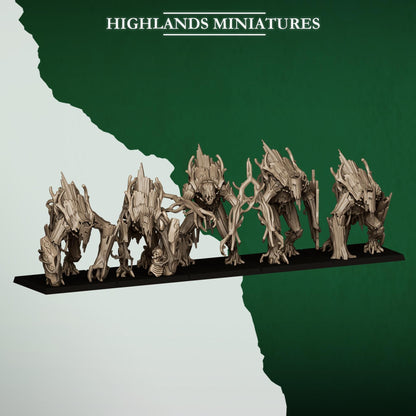 Highland Miniatures Forest Golems - Fantasy / D&D (Custom Order) - product image 2 of 3