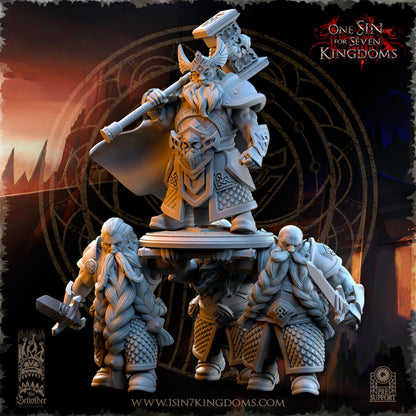 The Beholder Miniatures Throngrim, King of the Mountain Heart - Fantasy / D&D (Custom Order) - product image 1 of 8