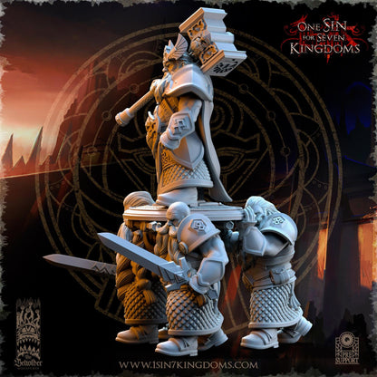 The Beholder Miniatures Throngrim, King of the Mountain Heart - Fantasy / D&D (Custom Order) - product image 3 of 8