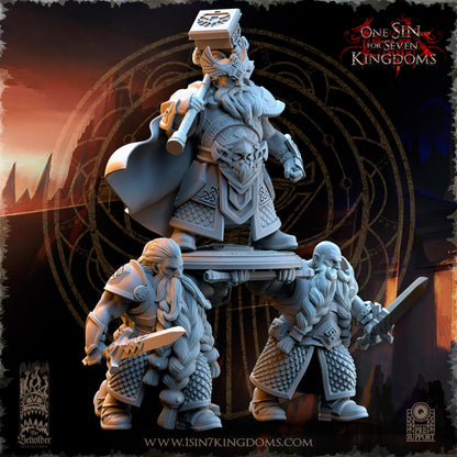 The Beholder Miniatures Throngrim, King of the Mountain Heart - Fantasy / D&D (Custom Order) - product image 5 of 8