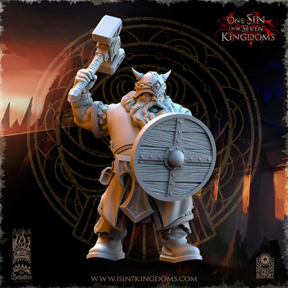 The Beholder Miniatures Dwarven Kingdoms Warriors - Fantasy / D&D (Custom Order) - product image 2 of 7
