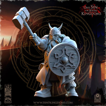 The Beholder Miniatures Dwarven Kingdoms Warriors - Fantasy / D&D (Custom Order) - product image 3 of 7