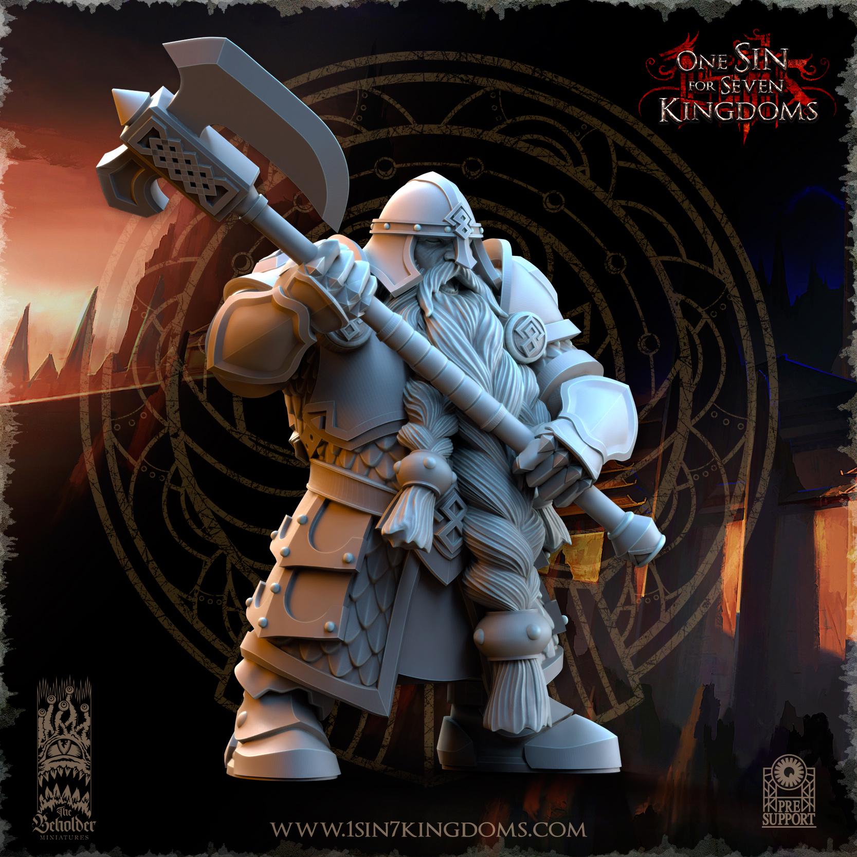 The Beholder Miniatures Dwarven Kingdoms Legion of the Ancient - Fantasy / D&D (Custom Order) - product image 2 of 8