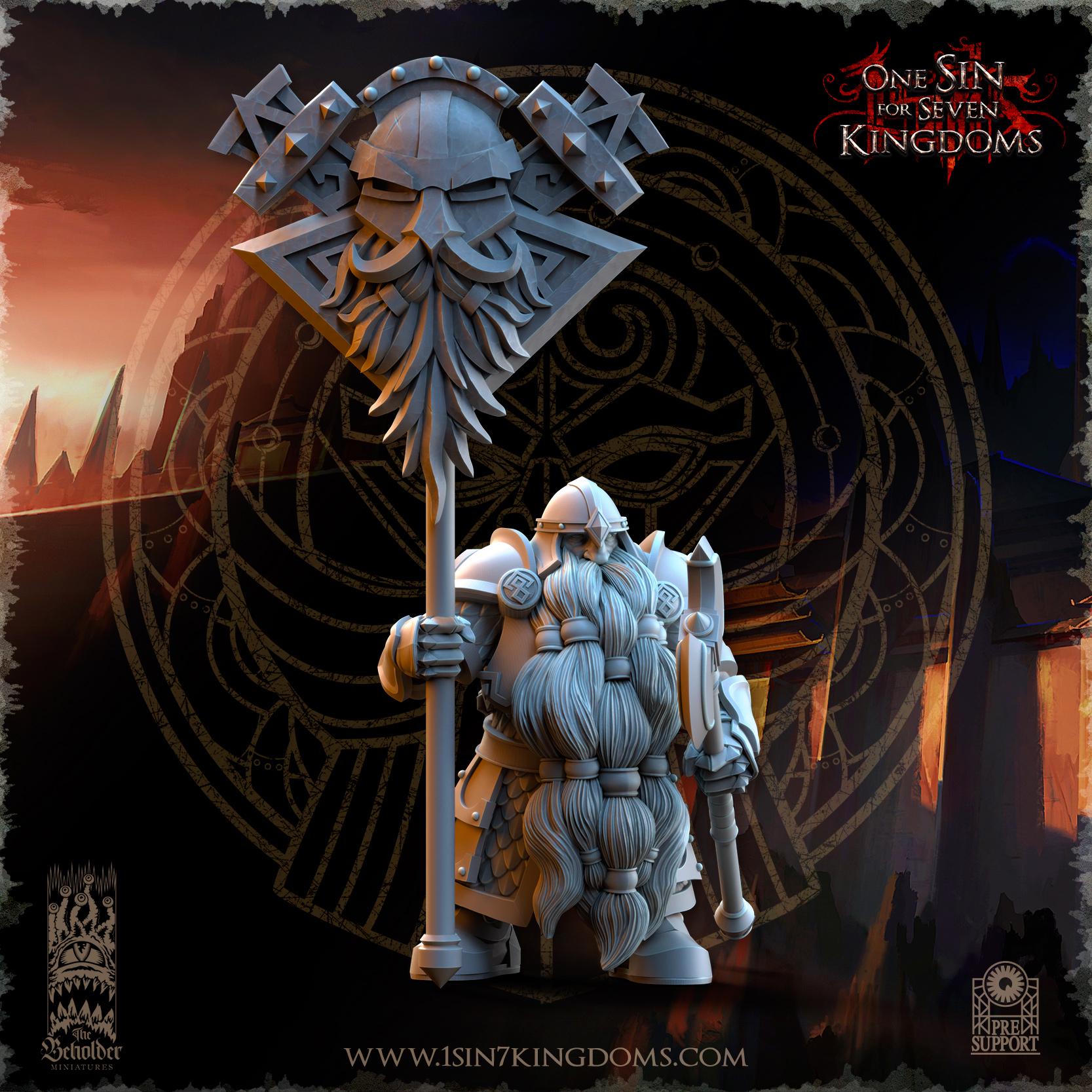 The Beholder Miniatures Dwarven Kingdoms Legion of the Ancient - Fantasy / D&D (Custom Order) - product image 8 of 8