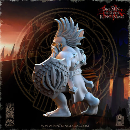 The Beholder Miniatures Tharin Fyrebeard - Fantasy / D&D (Custom Order) - product image 10 of 10