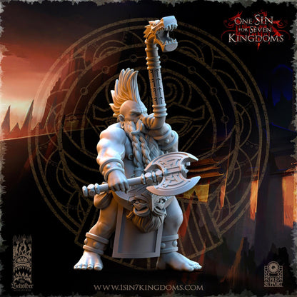 The Beholder Miniatures Dwarven Kingdoms Slayers of Molten Core - Fantasy / D&D (Custom Order) - product image 4 of 8
