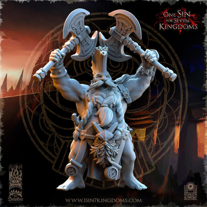 The Beholder Miniatures Dwarven Kingdoms Slayers of Molten Core - Fantasy / D&D (Custom Order) - product image 5 of 8