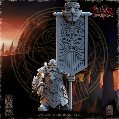 The Beholder Miniatures Dwarven Kingdoms Ironheads Warriors - Fantasy / D&D (Custom Order) - product image 7 of 7