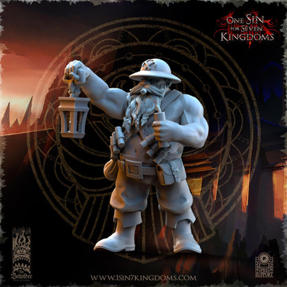 The Beholder Miniatures Dwarven Kingdoms Miners - Fantasy / D&D (Custom Order) - product image 5 of 7