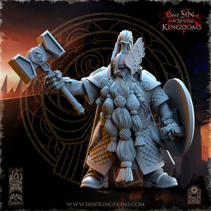 The Beholder Miniatures Dwarven Kingdoms Highborn Warriors - Fantasy / D&D (Custom Order) - product image 5 of 7