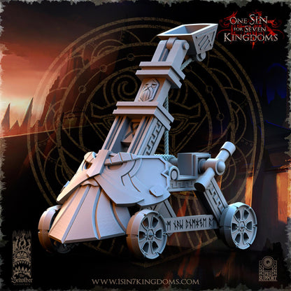 The Beholder Miniatures Dwarven Kingdoms Catapult - Fantasy / D&D (Custom Order) - product image 2 of 7