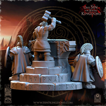 The Beholder Miniatures Dwarven Kingdoms Thunder Forge - Fantasy / D&D (Custom Order) - product image 4 of 10