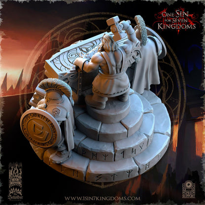 The Beholder Miniatures Dwarven Kingdoms Thunder Forge - Fantasy / D&D (Custom Order) - product image 9 of 10