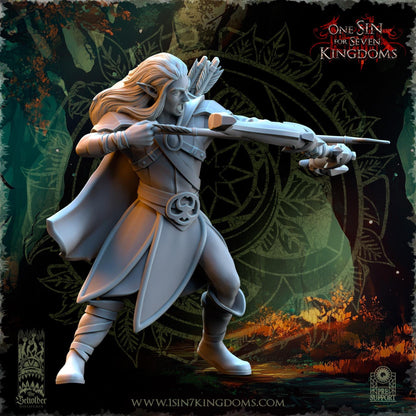 The Beholder Miniatures Evergreen Elves Rangers - Fantasy / D&D (Custom Order) - product image 3 of 7