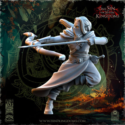 The Beholder Miniatures Evergreen Elves Shadowstalkers - Fantasy / D&D (Custom Order) - product image 6 of 6
