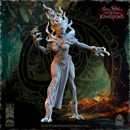 The Beholder Miniatures Evergreen Elves Druades - Fantasy / D&D (Custom Order) - product image 2 of 6
