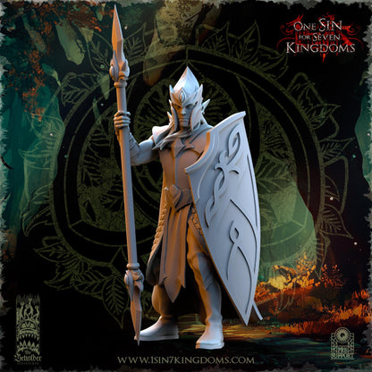 The Beholder Miniatures Evergreen Elves Forest Militia - Fantasy / D&D (Custom Order) - product image 7 of 12