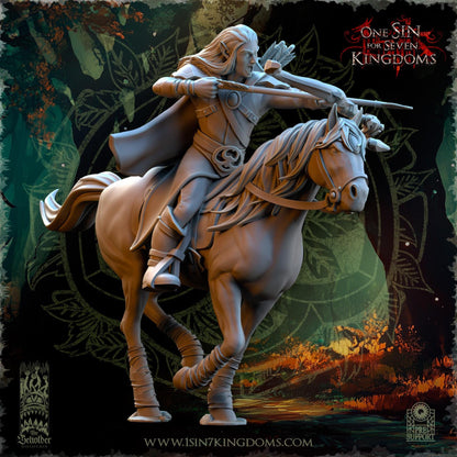 The Beholder Miniatures Evergreen Elves Meadow Riders - Fantasy / D&D (Custom Order) - product image 4 of 10