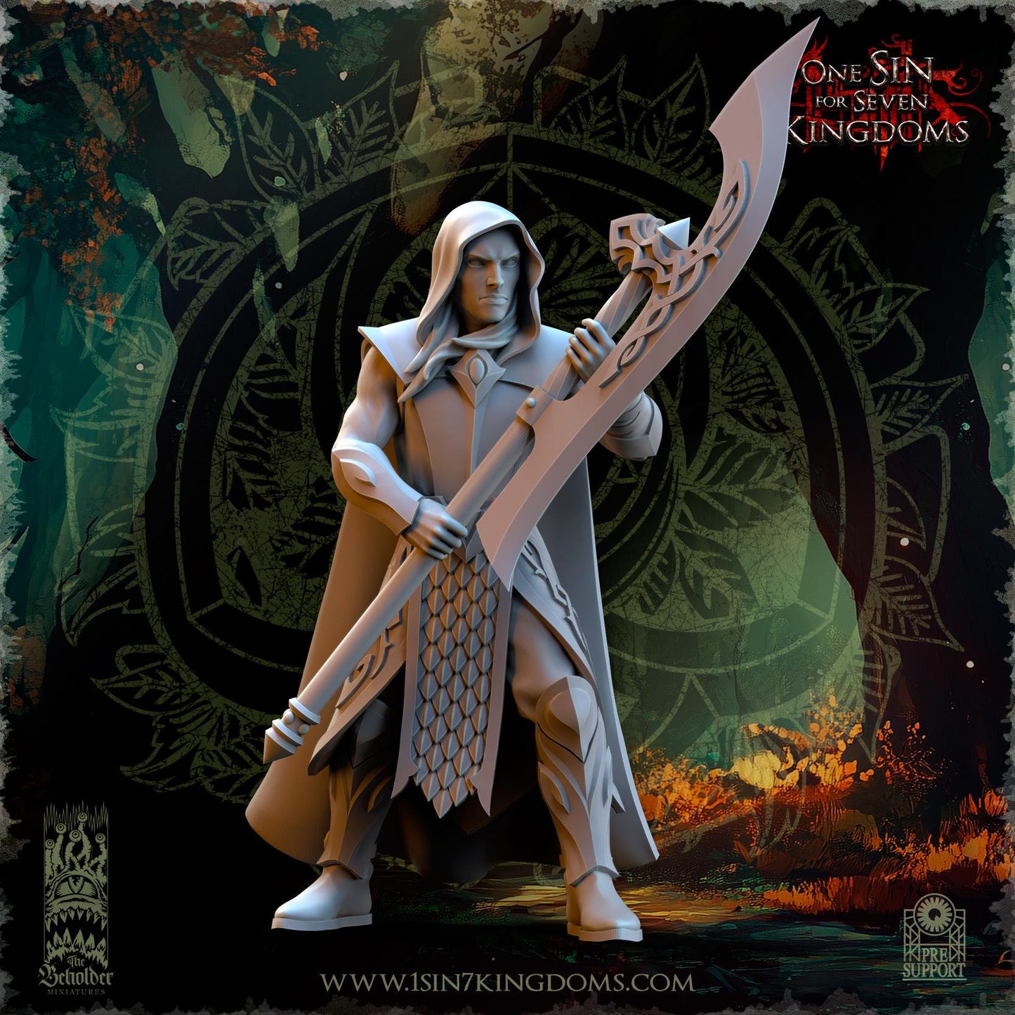 The Beholder Miniatures Evergreen Elves Glade Avengers - Fantasy / D&D (Custom Order) - product image 3 of 12