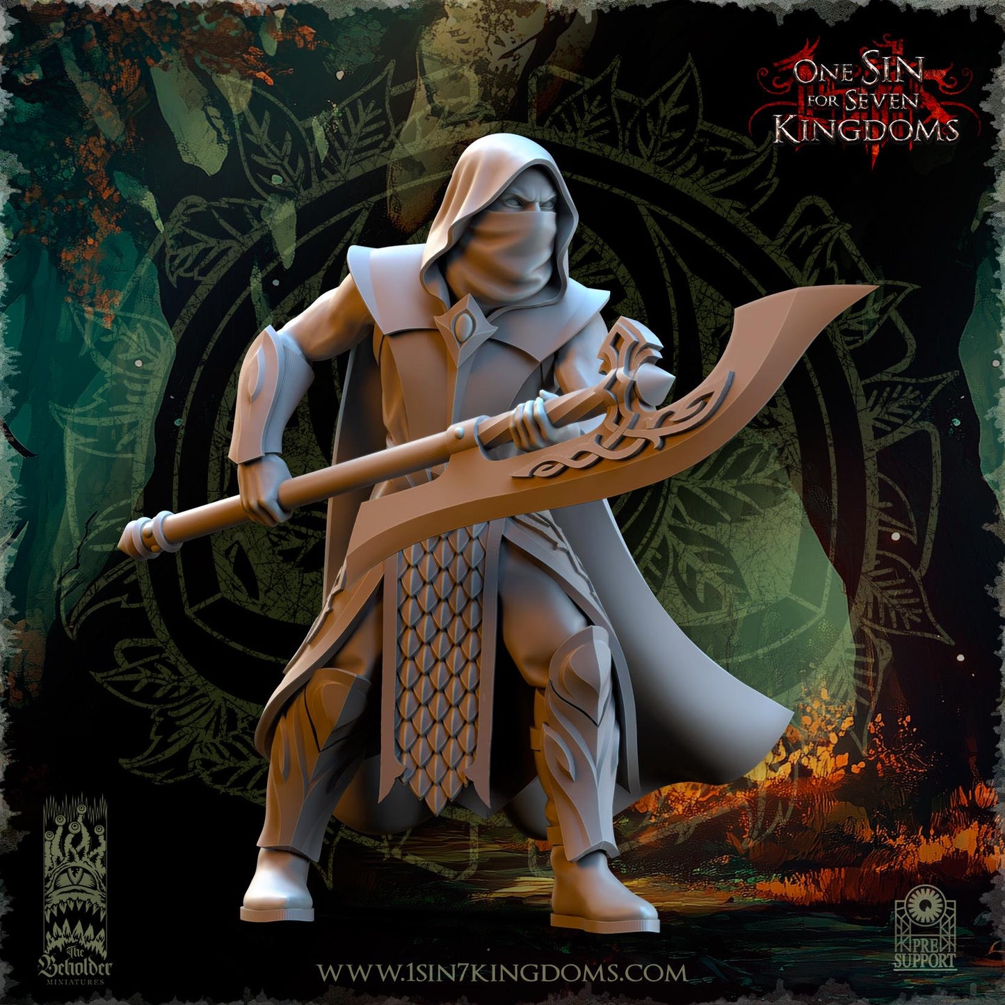 The Beholder Miniatures Evergreen Elves Glade Avengers - Fantasy / D&D (Custom Order) - product image 8 of 12