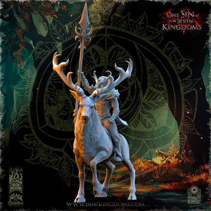 The Beholder Miniatures Evergreen Elves Deepwood Riders - Fantasy / D&D (Custom Order) - product image 10 of 16