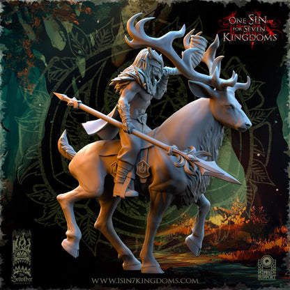 The Beholder Miniatures Evergreen Elves Deepwood Riders - Fantasy / D&D (Custom Order) - product image 15 of 16