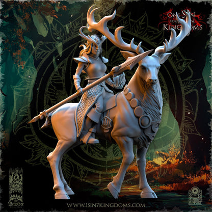 The Beholder Miniatures Evergreen Elves Deepwood Maidens - Fantasy / D&D (Custom Order) - product image 4 of 12