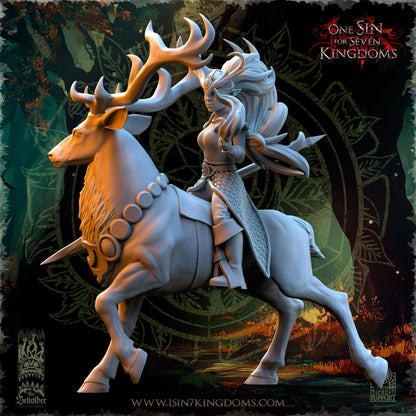 The Beholder Miniatures Evergreen Elves Deepwood Maidens - Fantasy / D&D (Custom Order) - product image 6 of 12