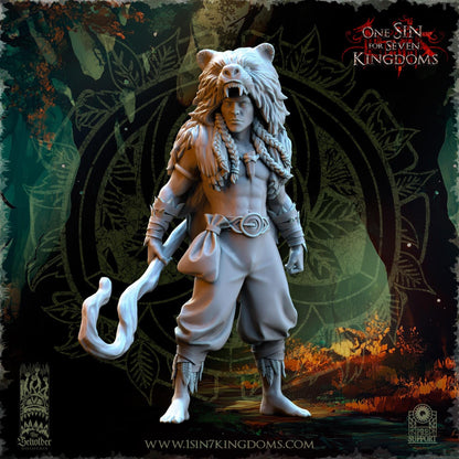 The Beholder Miniatures Evergreen Elves Beastmasters - Fantasy / D&D (Custom Order) - product image 2 of 8