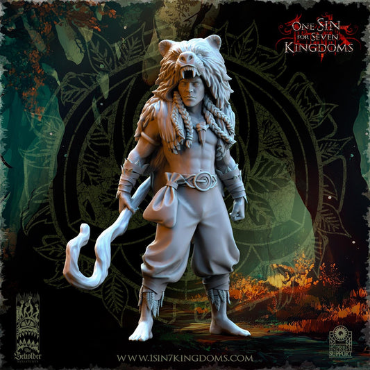The Beholder Miniatures Evergreen Elves Beastmasters - Fantasy / D&D (Custom Order) - product image 2 of 8