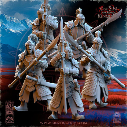 The Beholder Miniatures Astarii Dynasty Warriors - Fantasy / D&D (Custom Order) - product image 2 of 8