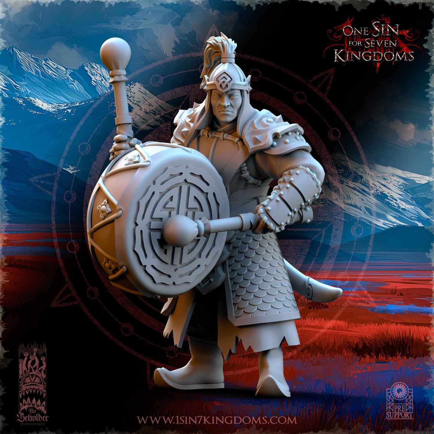 The Beholder Miniatures Astarii Dynasty Warriors - Fantasy / D&D (Custom Order) - product image 7 of 8