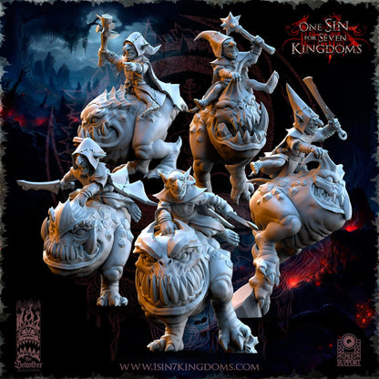 The Beholder Miniatures The Black Horde Kavehorror Hoppers - Fantasy / D&D (Custom Order) - product image 1 of 6