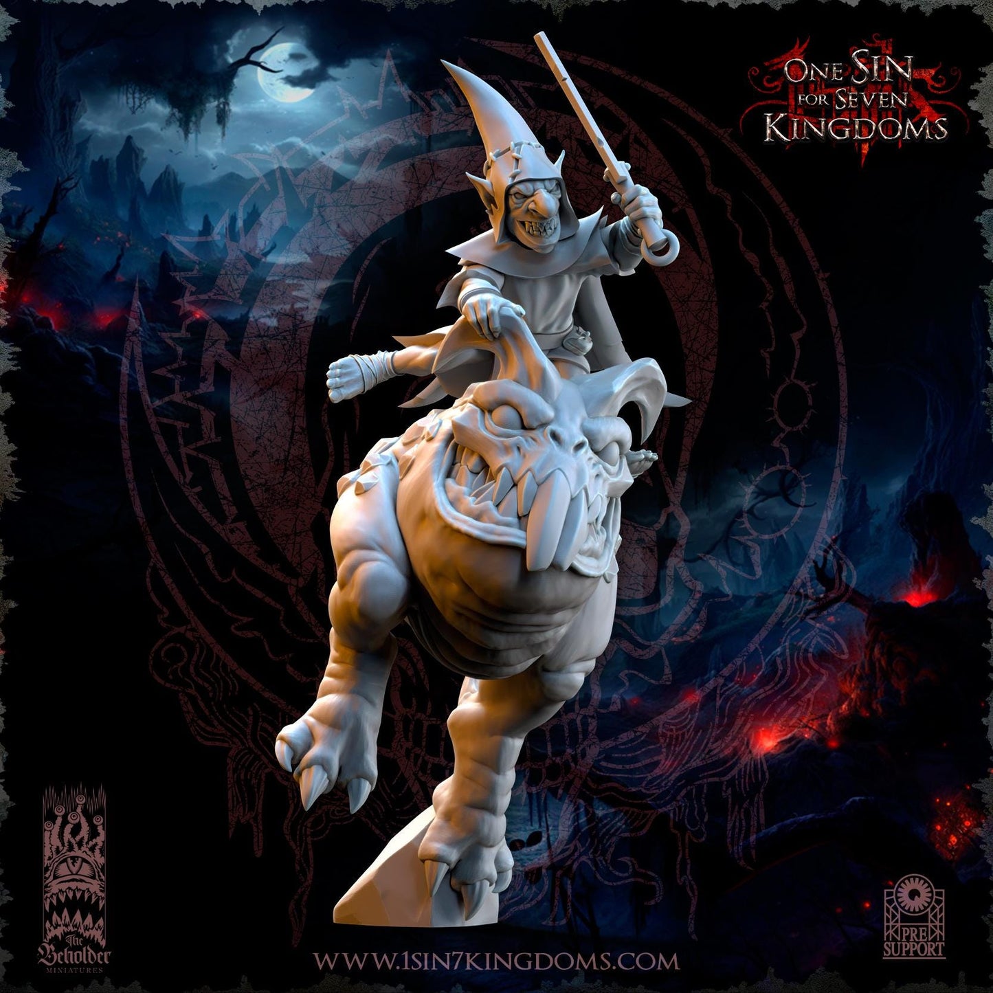 The Beholder Miniatures The Black Horde Kavehorror Hoppers - Fantasy / D&D (Custom Order) - product image 5 of 6