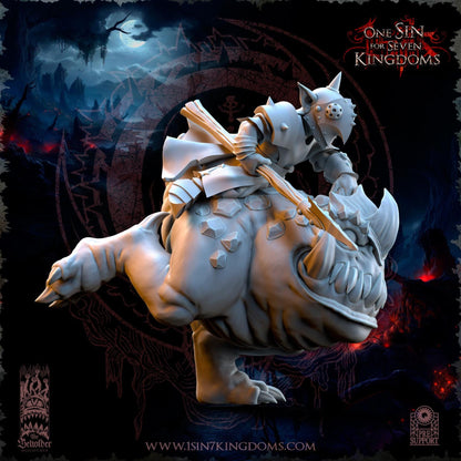 The Beholder Miniatures The Black Horde Kavehorror Knights - Fantasy / D&D (Custom Order) - product image 2 of 6