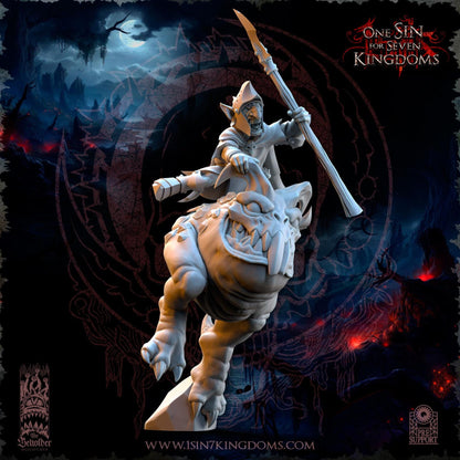 The Beholder Miniatures The Black Horde Kavehorror Knights - Fantasy / D&D (Custom Order) - product image 5 of 6