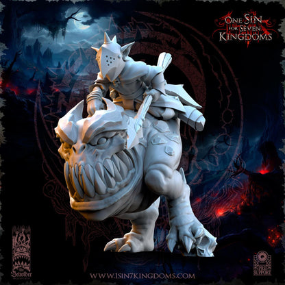 The Beholder Miniatures The Black Horde Kavehorror Knights - Fantasy / D&D (Custom Order) - product image 6 of 6
