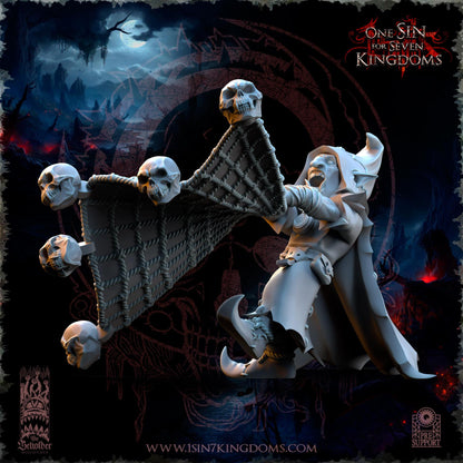 The Beholder Miniatures The Black Horde Goblins Skull Net Throwers - Fantasy / D&D (Custom Order) - product image 3 of 4