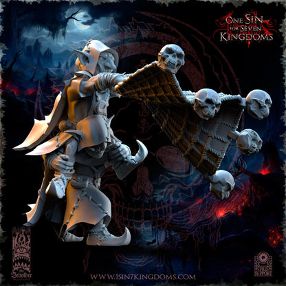 The Beholder Miniatures The Black Horde Goblins Skull Net Throwers - Fantasy / D&D (Custom Order) - product image 4 of 4