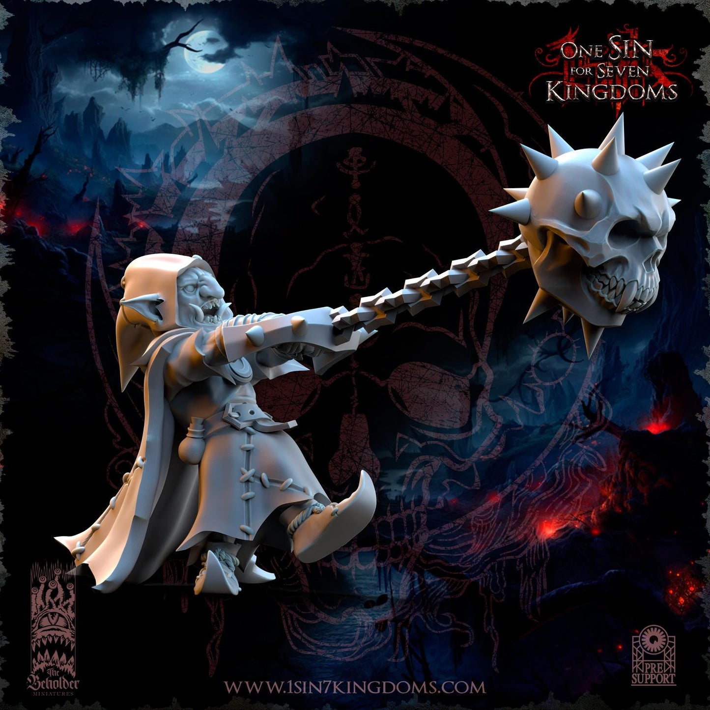 The Beholder Miniatures The Black Horde Goblins Frentics - Fantasy / D&D (Custom Order) - product image 2 of 6