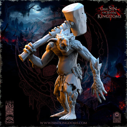 The Beholder Miniatures Rock Trolls - Fantasy / D&D (Custom Order) - product image 4 of 6
