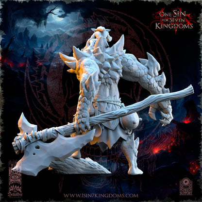 The Beholder Miniatures Krakham Elder of the Rocks - Fantasy / D&D (Custom Order) - product image 5 of 6
