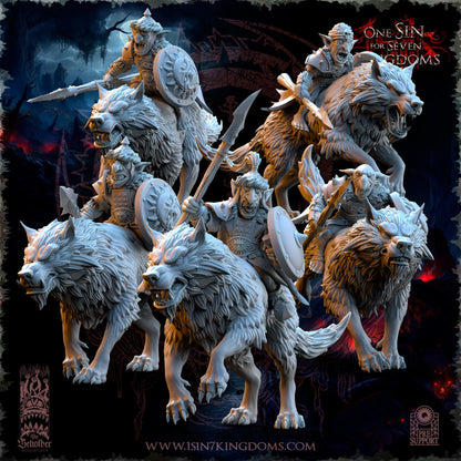 The Beholder Miniatures The Black Horde Goblins Desert Riders - Fantasy / D&D (Custom Order) - product image 1 of 11