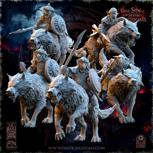 The Beholder Miniatures The Black Horde Goblins Desert Riders - Fantasy / D&D (Custom Order) - product image 1 of 11