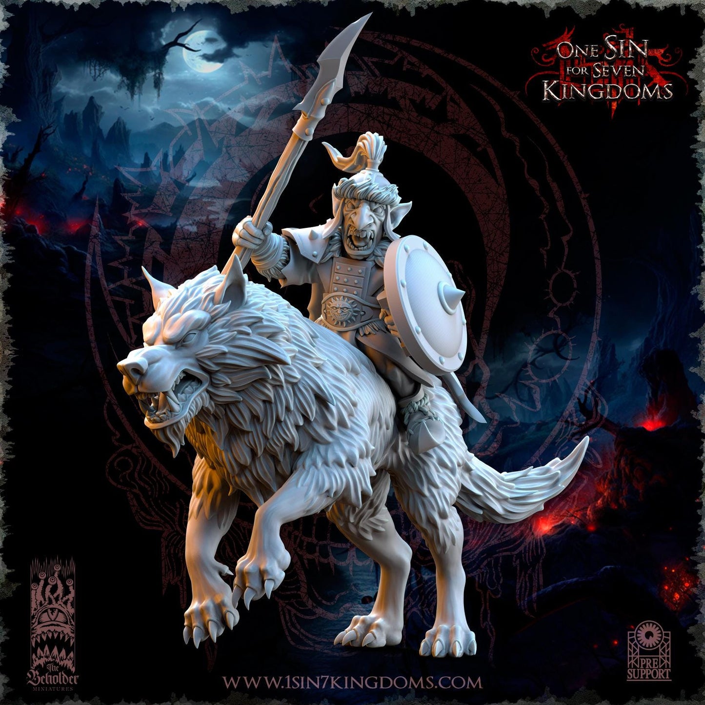 The Beholder Miniatures The Black Horde Goblins Desert Riders - Fantasy / D&D (Custom Order) - product image 3 of 11