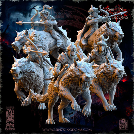 The Beholder Miniatures The Black Horde Goblins Desert Riders Archers - Fantasy / D&D (Custom Order) - product image 1 of 6